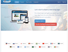 Tablet Screenshot of dialect101.com